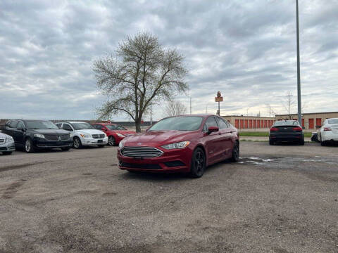 2018 Ford Fusion Hybrid for sale at York Auto Sales LLC in Lincoln NE