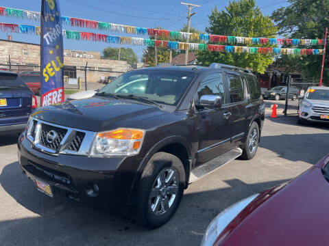 2012 Nissan Armada for sale at RON'S AUTO SALES INC in Cicero IL