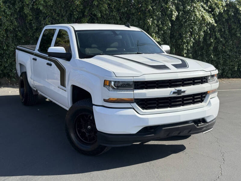 Used 2018 Chevrolet Silverado 1500 Custom with VIN 3GCUKPEC7JG369958 for sale in Sacramento, CA
