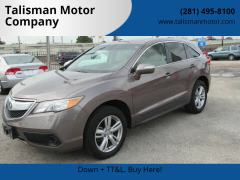 2013 Acura RDX for sale at Talisman Motor Company in Houston TX