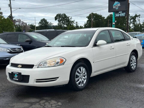 2007 Chevrolet Impala for sale at ALPINE MOTORS in Milwaukie OR