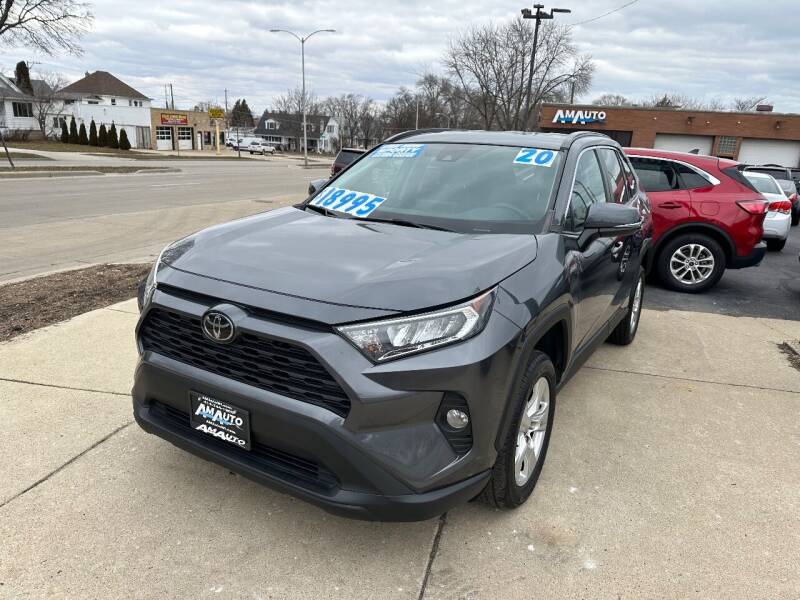 2020 Toyota RAV4 for sale at AM AUTO SALES LLC in Milwaukee WI