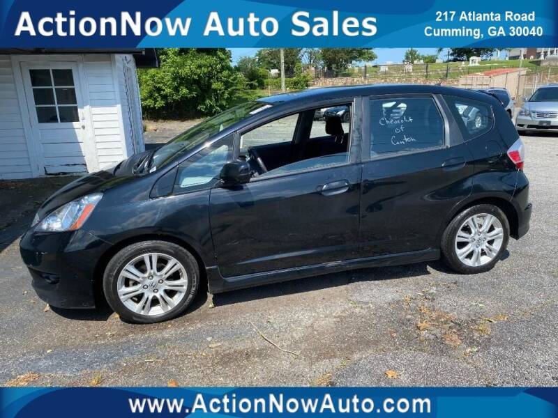 2010 Honda Fit for sale at ACTION NOW AUTO SALES in Cumming GA