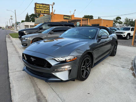 2023 Ford Mustang for sale at 3 Brothers Auto Sales Inc in Detroit MI