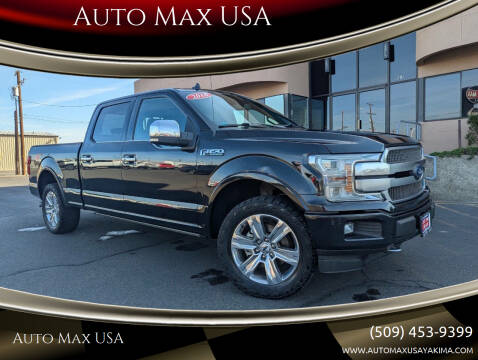 2018 Ford F-150 for sale at Auto Max USA in Yakima WA