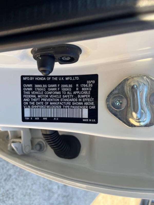 2019 Honda Civic Type R Touring