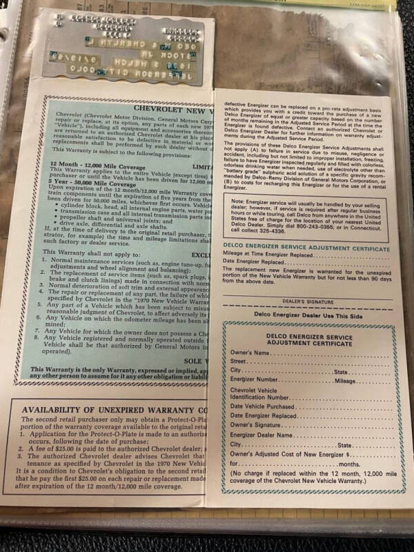 1970 Chevrolet Monte Carlo