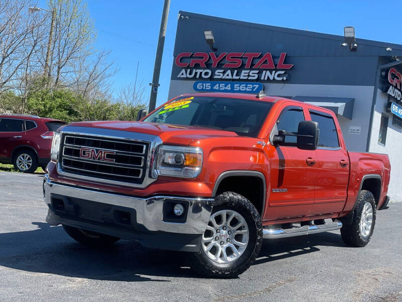 2015 GMC Sierra 1500 for sale at Crystal Auto Sales Inc in Nashville TN