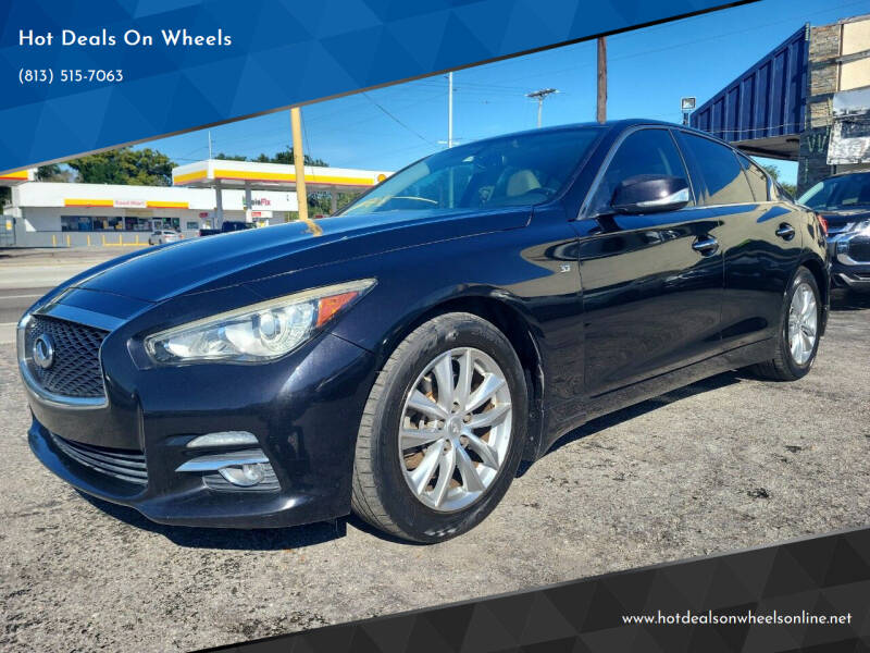 2014 Infiniti Q50 for sale at Hot Deals On Wheels in Tampa FL