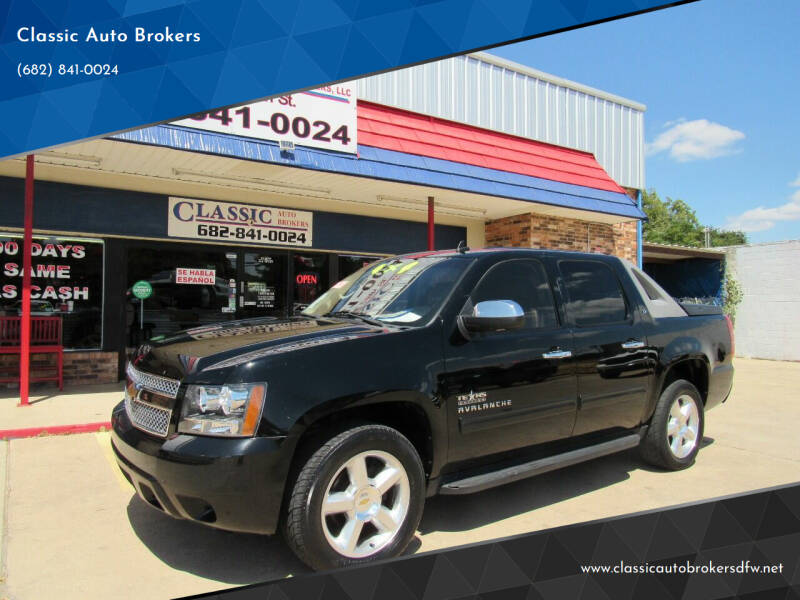 2010 Chevrolet Avalanche for sale at Classic Auto Brokers in Haltom City TX