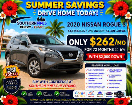 2020 Nissan Rogue S