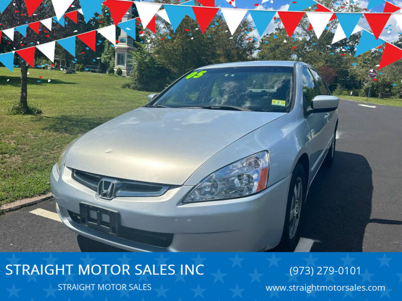 2005 Honda Accord for sale at STRAIGHT MOTOR SALES INC in Paterson NJ