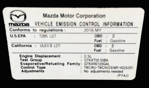 2016 Mazda CX-5