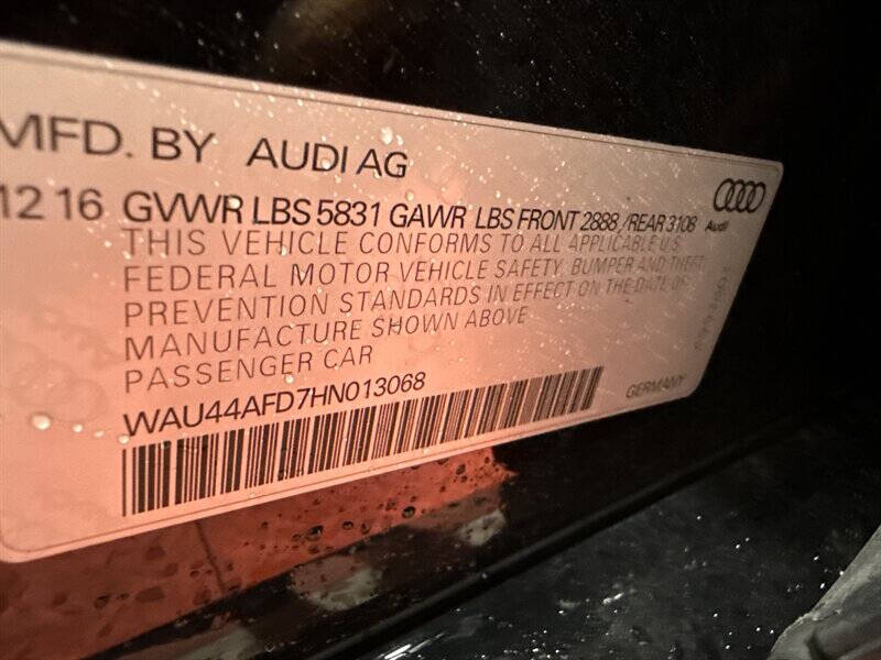 2017 Audi A8 L 3.0T quattro