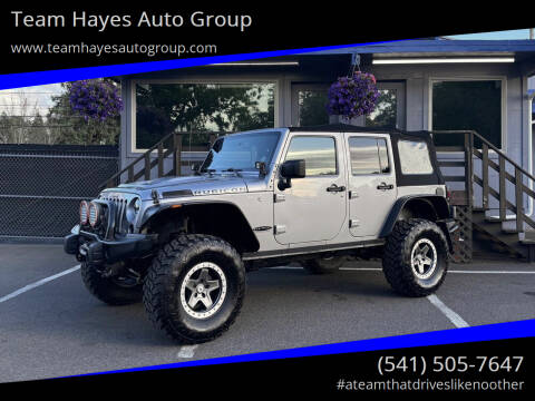 2014 Jeep Wrangler Unlimited for sale at Team Hayes Auto Group in Eugene OR