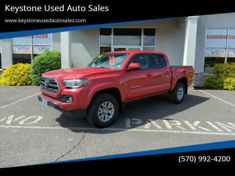 2016 Toyota Tacoma for sale at Keystone Used Auto Sales in Brodheadsville PA