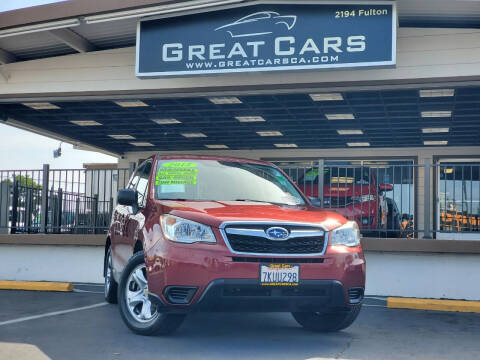 2015 Subaru Forester for sale at Great Cars in Sacramento CA