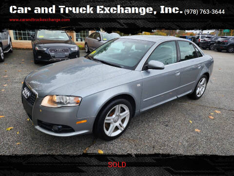 2008 Audi A4 for sale at Car and Truck Exchange, Inc. in Rowley MA