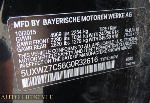 2016 BMW X3 sDrive28i