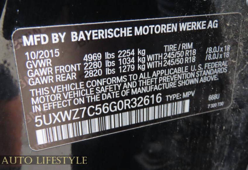 2016 BMW X3 sDrive28i