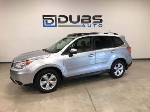 2014 Subaru Forester for sale at DUBS AUTO LLC in Clearfield UT