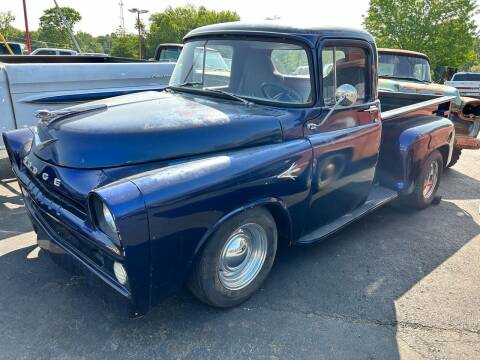 1957 Dodge D100 Pickup for sale at FIREBALL MOTORS LLC in Lowellville OH