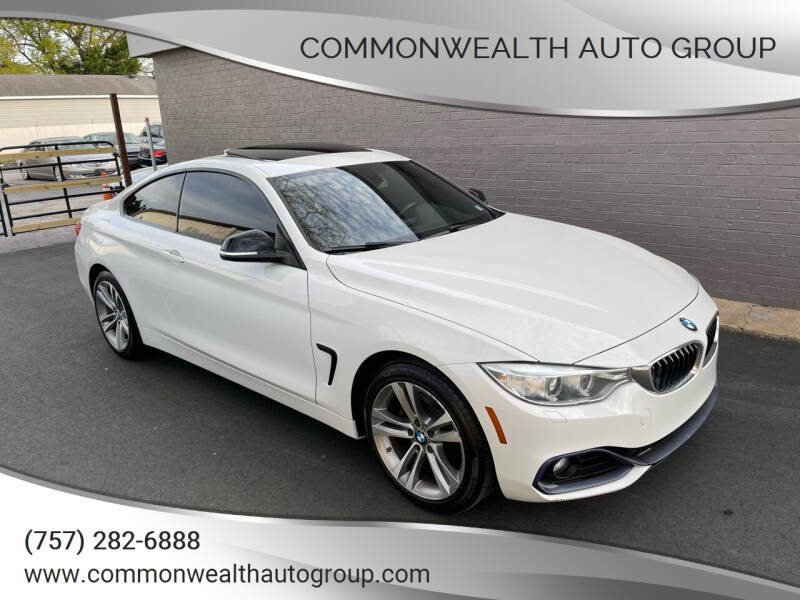 2015 BMW 4 Series for sale at Commonwealth Auto Group in Virginia Beach VA