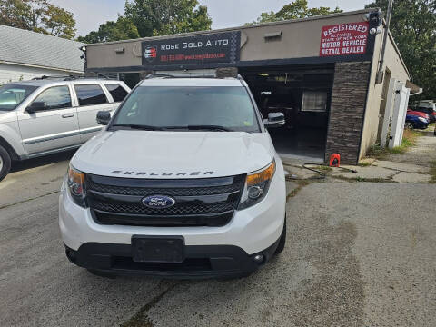 2015 Ford Explorer for sale at Rose Gold Auto LLC in Islip Terrace NY