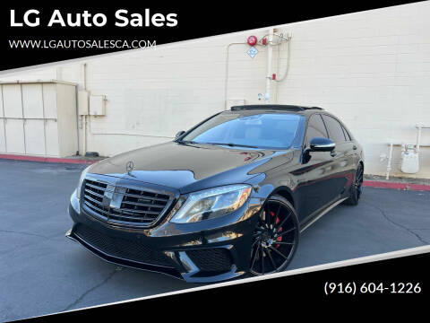 2015 Mercedes-Benz S-Class for sale at LG Auto Sales in Rancho Cordova CA