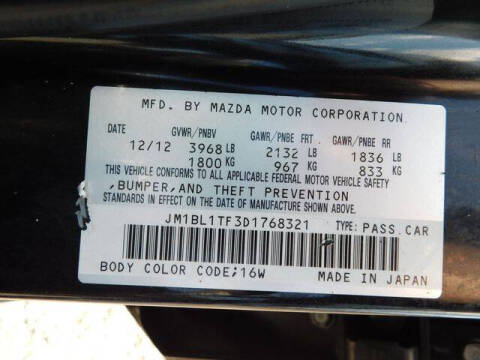 2013 Mazda MAZDA3 i SV
