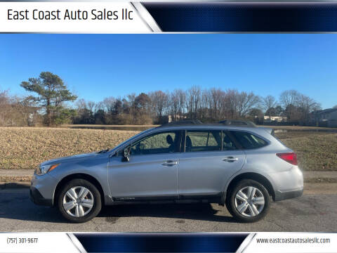 2016 Subaru Outback for sale at East Coast Auto Sales llc in Virginia Beach VA