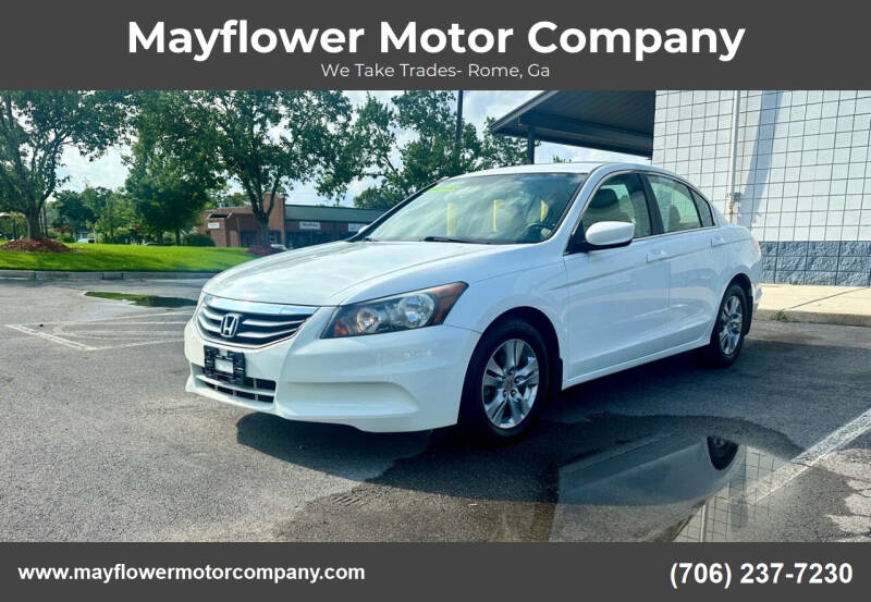 2011 Honda Accord for sale at Mayflower Motor Company in Rome GA