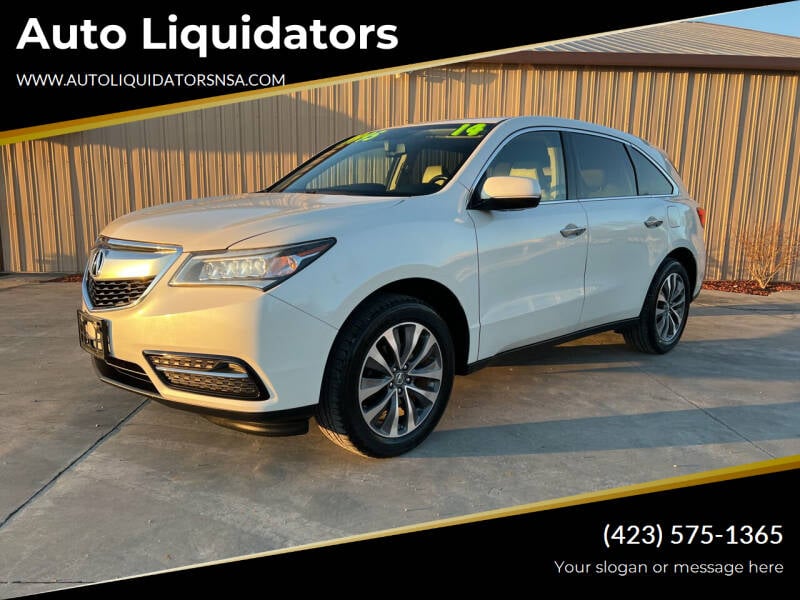 2014 Acura MDX for sale at Auto Liquidators in Bluff City TN