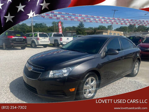 2014 Chevrolet Cruze for sale at Lovett Used Cars LLC in Washington IN