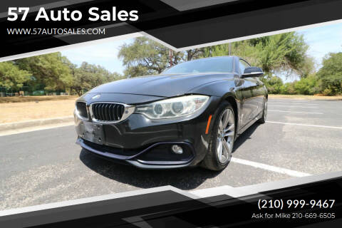2015 BMW 4 Series for sale at 57 Auto Sales in San Antonio TX