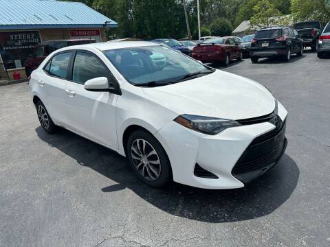 2018 Toyota Corolla for sale at Steerz Auto Sales in Frankfort IL
