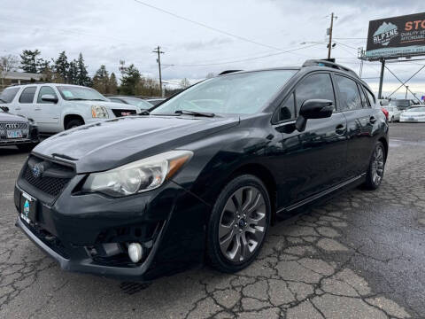 2015 Subaru Impreza for sale at ALPINE MOTORS in Milwaukie OR