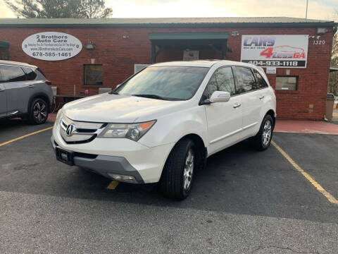 2009 Acura MDX for sale at Cars4Less GA in Alpharetta GA
