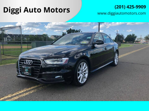 2015 Audi A4 for sale at Diggi Auto Motors in Jersey City NJ