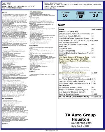 2018 GMC Sierra 1500 SLT