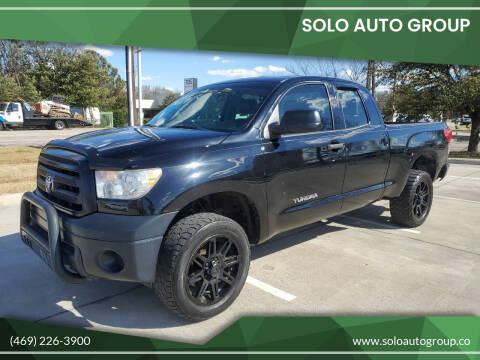 2013 Toyota Tundra for sale at Solo Auto Group in Mckinney TX