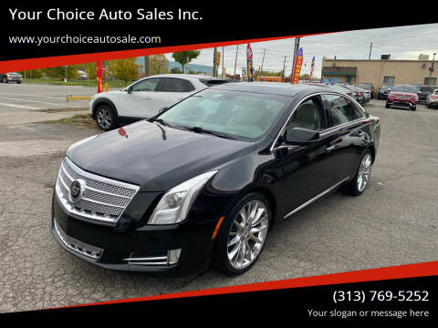 2013 Cadillac XTS for sale at Your Choice Auto Sales Inc. in Dearborn MI
