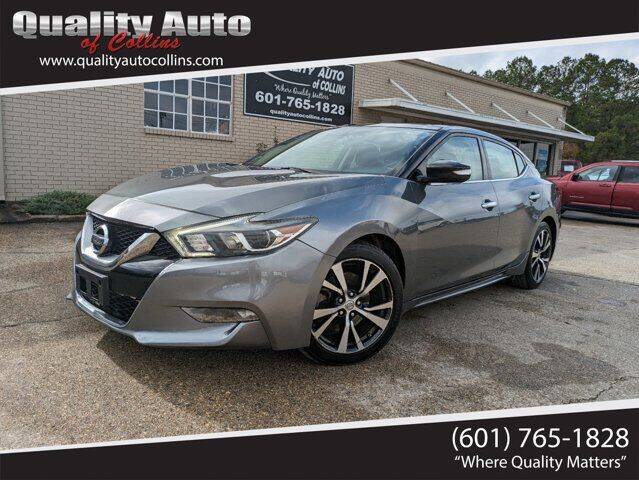 2017 Nissan Maxima for sale at Quality Auto of Collins in Collins MS