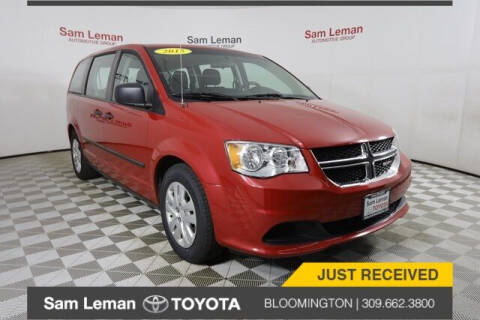 2015 Dodge Grand Caravan for sale at Sam Leman Toyota Bloomington in Bloomington IL
