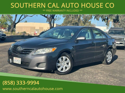 2011 Toyota Camry for sale at SOUTHERN CAL AUTO HOUSE CO in San Diego CA