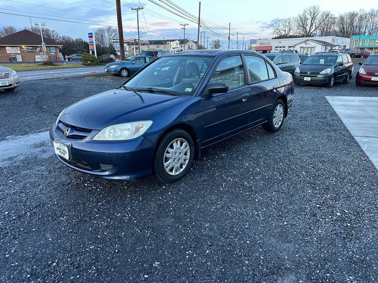 2005 Honda Civic for sale at PEAK VIEW MOTORS in Mount Crawford, VA