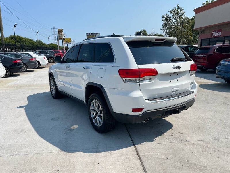 Used 2014 Jeep Grand Cherokee Limited with VIN 1C4RJEBT0EC137258 for sale in Detroit, MI