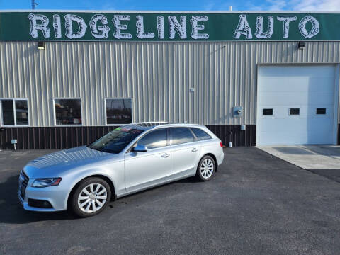 2010 Audi A4 for sale at RIDGELINE AUTO in Chubbuck ID