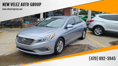 2015 Hyundai Sonata for sale at NEW VELEZ AUTO GROUP in Gainesville GA