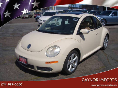 2007 Volkswagen New Beetle for sale at Gaynor Imports in Stanton CA